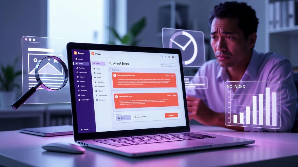 أخطاء بنيوية في Blogger تمنع الأرشفة وكيف تصلحها بدون فقدان البيانات